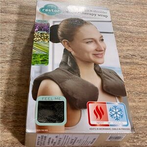 NIB Restor Style Neck & Shoulder Aromatherapy Wrap